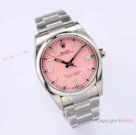 Swiss Copy Rolex Oyster Perpetual 126000 EWF 3230 904L Candy Pink Face Watch 36mm